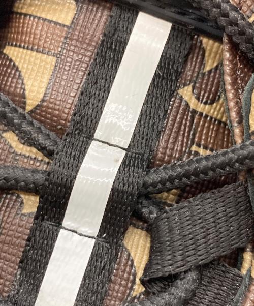 BURBERRY（バーバリー）BURBERRY (バーバリー) Eキャンバス アーサース TBモノグラム ブラック×ブラウン サイズ:42の古着・服飾アイテム