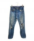 LEVI'Sリーバイス）の古着「BIG-Eデニムパンツ/リーバイス/44501 0022/アメリカ製 バレンシア工場」｜インディゴ