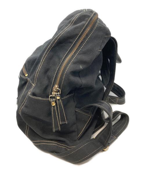 Vivienne Westwood（ヴィヴィアンウエストウッド）Vivienne Westwood (ヴィヴィアンウエストウッド) キャンバスバックパック/ヴィヴィアンウエストウッド ブラックの古着・服飾アイテム