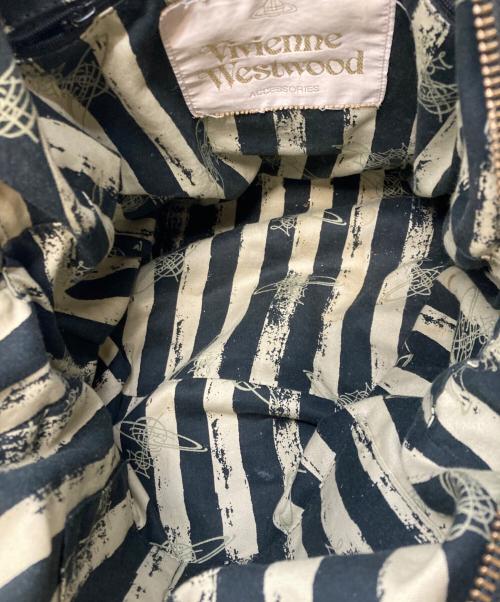 Vivienne Westwood（ヴィヴィアンウエストウッド）Vivienne Westwood (ヴィヴィアンウエストウッド) キャンバスバックパック/ヴィヴィアンウエストウッド ブラックの古着・服飾アイテム