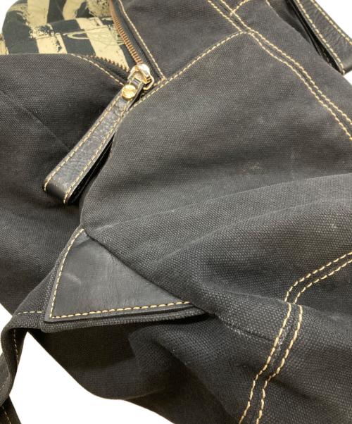 Vivienne Westwood（ヴィヴィアンウエストウッド）Vivienne Westwood (ヴィヴィアンウエストウッド) キャンバスバックパック/ヴィヴィアンウエストウッド ブラックの古着・服飾アイテム