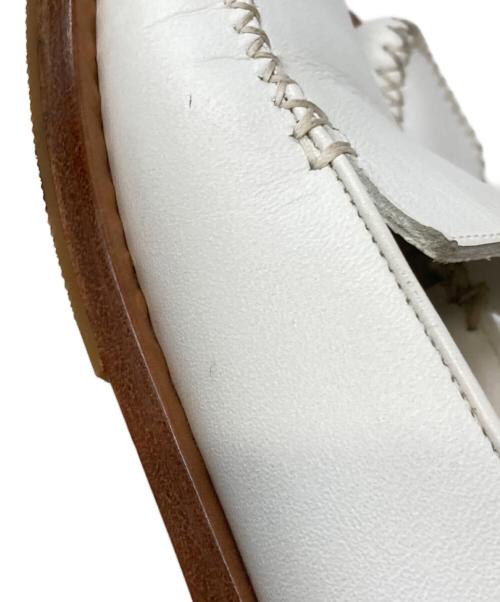 LOUIS VUITTON（ルイ ヴィトン）LOUIS VUITTON (ルイ ヴィトン) デッキシューズ/ルイ ヴィトン/BA1002 ホワイト×ブラウン サイズ: 34 1/2の古着・服飾アイテム