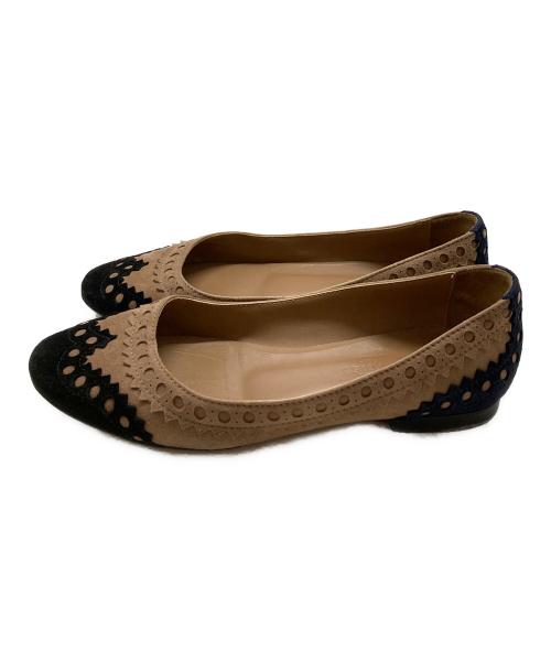 HERMES（エルメス）HERMES (エルメス) スウェードパンプス/エルメス ブラウン サイズ:34の古着・服飾アイテム