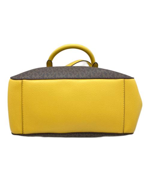 MICHAEL KORS（マイケル・コース）MICHAEL KORS (マイケル・コース) 2WAYバッグ/マイケル・コース/35T0GCFM2B ブラウン×イエローの古着・服飾アイテム