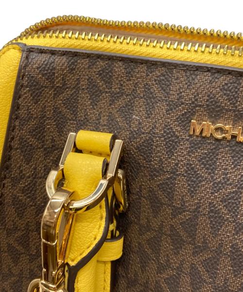 MICHAEL KORS（マイケル・コース）MICHAEL KORS (マイケル・コース) 2WAYバッグ/マイケル・コース/35T0GCFM2B ブラウン×イエローの古着・服飾アイテム