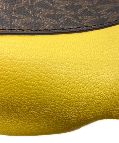 MICHAEL KORS（マイケル・コース）MICHAEL KORS (マイケル・コース) 2WAYバッグ/マイケル・コース/35T0GCFM2B ブラウン×イエローの古着・服飾アイテム