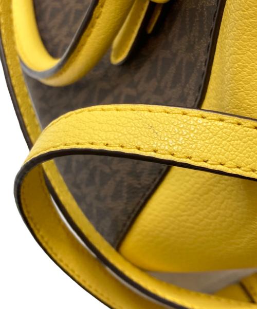 MICHAEL KORS（マイケル・コース）MICHAEL KORS (マイケル・コース) 2WAYバッグ/マイケル・コース/35T0GCFM2B ブラウン×イエローの古着・服飾アイテム