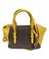 MICHAEL KORS（マイケル・コース）の古着「2WAYバッグ/マイケル・コース/35T0GCFM2B」｜ブラウン×イエロー