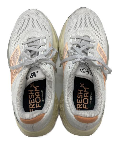 NEW BALANCE（ニューバランス）NEW BALANCE (ニューバランス) new balance(ニューバランス)M880I14 WHITE/ORANGE ホワイト サイズ:23cmの古着・服飾アイテム