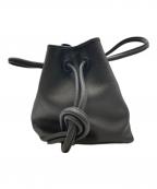 VASICヴァジック）の古着「BOND巾着バッグ/ヴァジック」｜ブラック