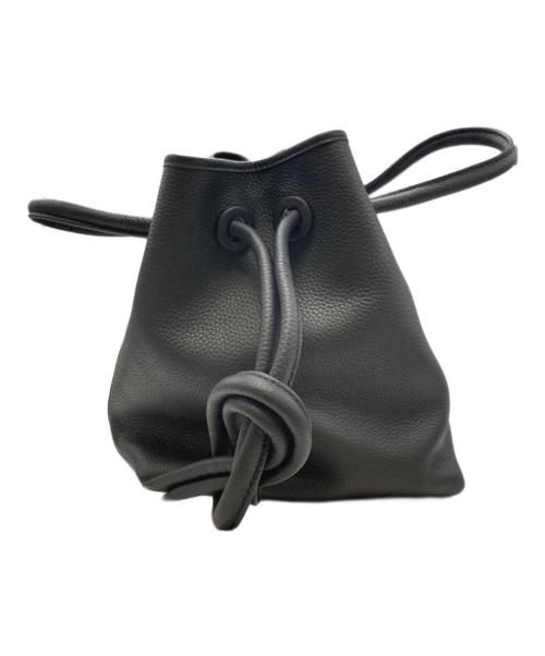 VASIC（ヴァジック）VASIC (ヴァジック) BOND巾着バッグ/ヴァジック ブラックの古着・服飾アイテム