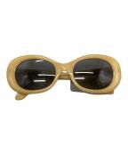 Christian Diorクリスチャン ディオール）の古着「オーバルサングラス/クリスチャン ディオール/2957」｜ホワイト