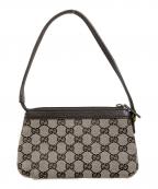 GUCCIグッチ）の古着「アクセサリーポーチ/グッチ/272381/GG/204046」｜ブラウン