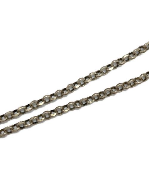 GUCCI（グッチ）GUCCI (グッチ) アラベスク ダブルGキー ネックレス シルバーの古着・服飾アイテム