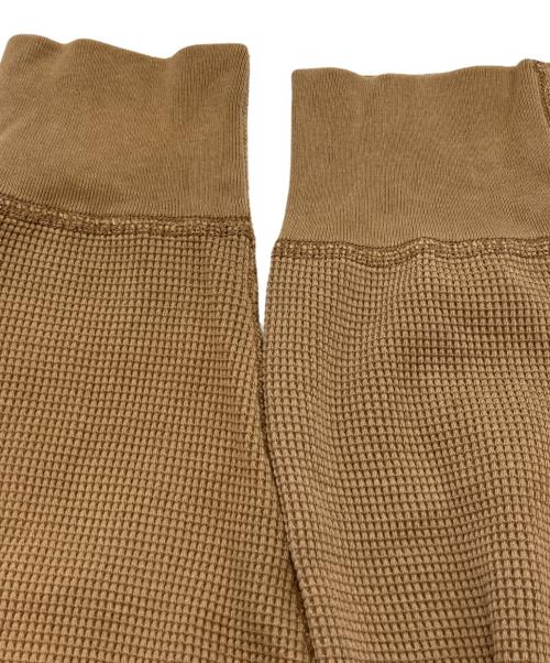 stussy（ステューシー）stussy (ステューシー) GARMENT DYED LS THERMAL ブラウン サイズ:Mの古着・服飾アイテム