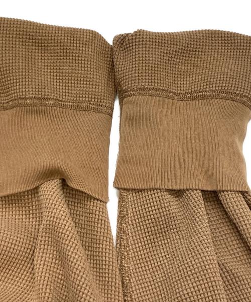 stussy（ステューシー）stussy (ステューシー) GARMENT DYED LS THERMAL ブラウン サイズ:Mの古着・服飾アイテム