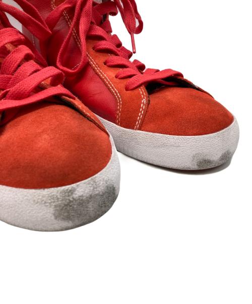DIESEL（ディーゼル）DIESEL (ディーゼル) ハイカットスニーカー　ディーゼル　　Y03234 PR400 レッド サイズ:28.5cmの古着・服飾アイテム