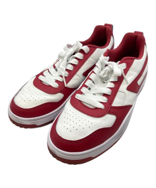 DIESEL（ディーゼル）DIESEL (ディーゼル) S-UKIYO LOW V2/ディーゼル/Y03204 P5576 ホワイト×レッド サイズ:28.5cmの古着・服飾アイテム