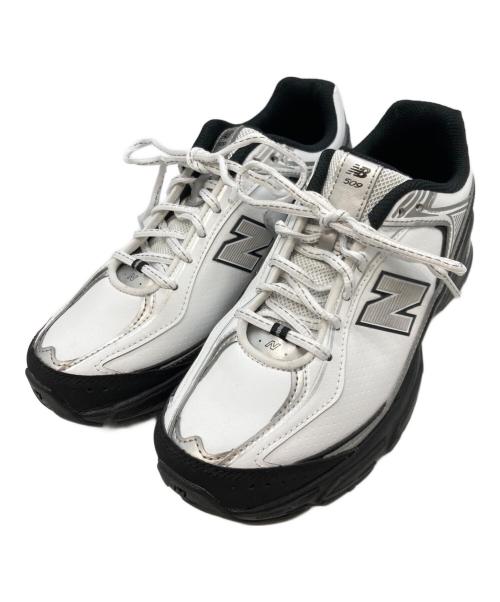 NEW BALANCE（ニューバランス）NEW BALANCE (ニューバランス) ローカットスニーカー/ニューバランス/U509BW ホワイト×ブラック サイズ:24cmの古着・服飾アイテム