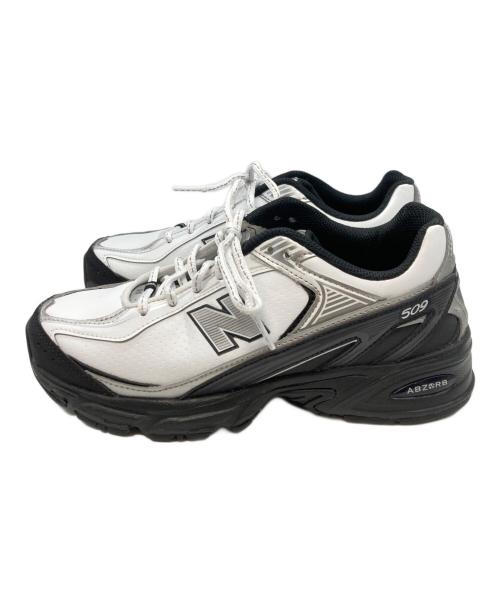 NEW BALANCE（ニューバランス）NEW BALANCE (ニューバランス) ローカットスニーカー/ニューバランス/U509BW ホワイト×ブラック サイズ:24cmの古着・服飾アイテム