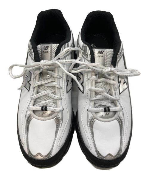 NEW BALANCE（ニューバランス）NEW BALANCE (ニューバランス) ローカットスニーカー/ニューバランス/U509BW ホワイト×ブラック サイズ:24cmの古着・服飾アイテム