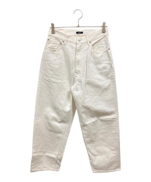 YLEVE（イレーヴ）YLEVE (イレーヴ) DENIM BAGGY/イレーヴ/170-2240544 ホワイト サイズ:3の古着・服飾アイテム