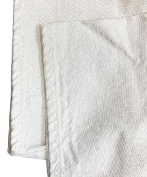 YLEVE（イレーヴ）YLEVE (イレーヴ) DENIM BAGGY/イレーヴ/170-2240544 ホワイト サイズ:3の古着・服飾アイテム