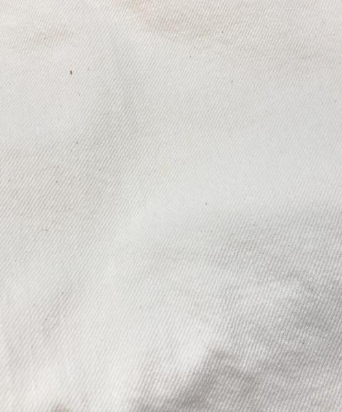 YLEVE（イレーヴ）YLEVE (イレーヴ) DENIM BAGGY/イレーヴ/170-2240544 ホワイト サイズ:3の古着・服飾アイテム