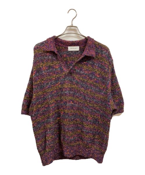 reverve（リバーブ）reverve (リバーブ) POLO SKIPPER KNIT マルチカラー サイズ:freeの古着・服飾アイテム