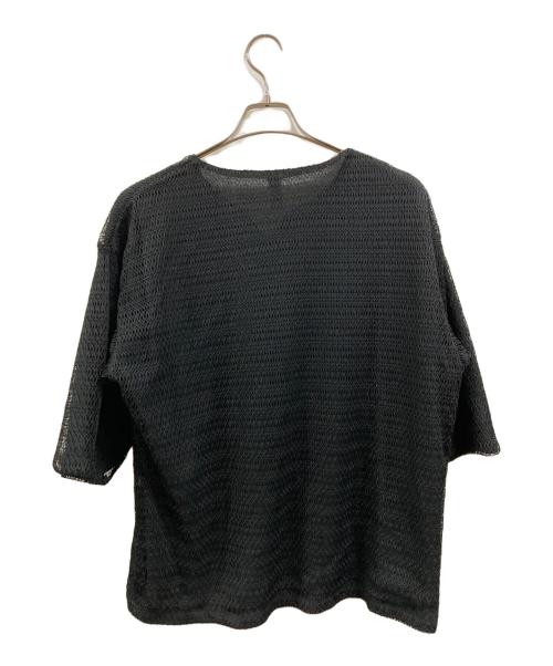 KIMMY（キミ―）kimmy (キミ―) RASCHEL SHIRT ブラック サイズ:Ｍの古着・服飾アイテム
