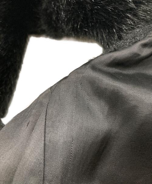 LAUREN RALPH LAUREN（ローレンラルフローレン）LAUREN RALPH LAUREN (ローレンラルフローレン) ファーベスト　ローレンラルフローレン　 ブラック サイズ:1Xの古着・服飾アイテム