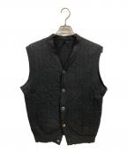 COMME des GARCONS HOMME PLUSコムデギャルソンオムプリュス）の古着「スウェットベスト/コムデギャルソンオムプリュス/PT-040460/AD1996」｜ブラック