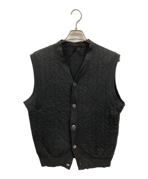 COMME des GARCONS HOMME PLUS（コムデギャルソンオムプリュス）COMME des GARCONS HOMME PLUS (コムデギャルソンオムプリュス) スウェットベスト/コムデギャルソンオムプリュス/PT-040460/AD1996 ブラック サイズ:表記なしの古着・服飾アイテム