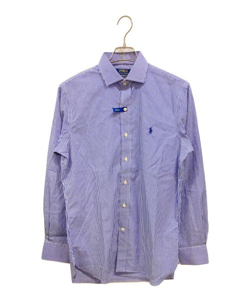 POLO RALPH LAUREN（ポロ・ラルフローレン）POLO RALPH LAUREN (ポロ・ラルフローレン) ストライプシャツ/ポロ・ラルフローレン ホワイト×ブルー サイズ:Sの古着・服飾アイテム