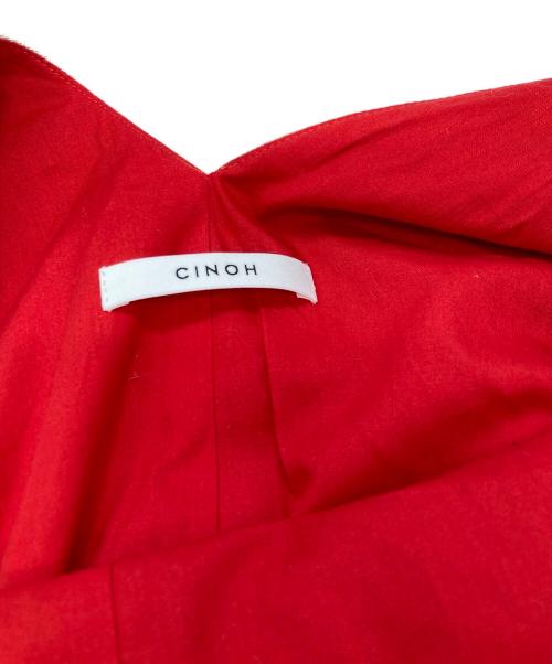 CINOH（チノ）CINOH (チノ) Linen Dress　　チノ　17S009 ベージュ サイズ:38の古着・服飾アイテム