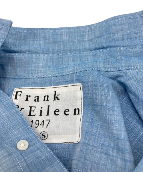 Frank&Eileen（フランクアンドアイリーン）Frank&Eileen (フランクアンドアイリーン) コットンシャツ　フランクアンドアイリーン　 ブルー サイズ:Sの古着・服飾アイテム