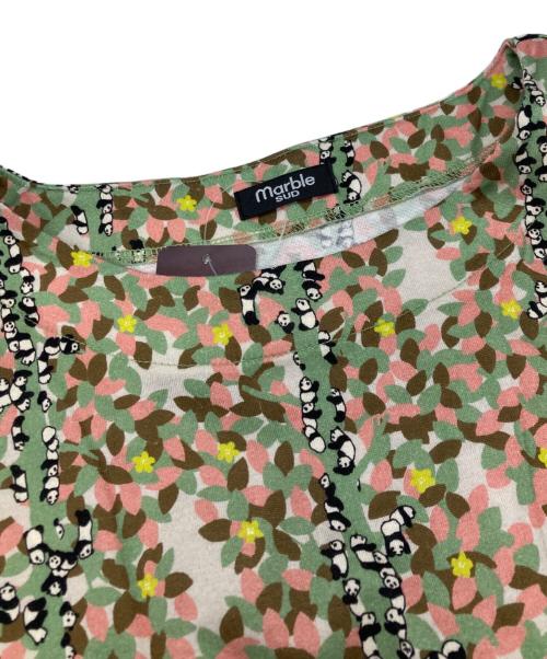 Marble SUD（マーブルシュッド）Marble SUD (マーブルシュッド) 木のぼりパンダワンピース/マーブルシュッド グリーン サイズ:Freeの古着・服飾アイテム
