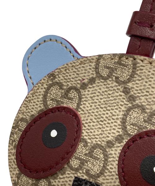 GUCCI（グッチ）GUCCI (グッチ) パンダ シェイプ バッグ チャーム/グッチ/FAEE1 ブラウンの古着・服飾アイテム