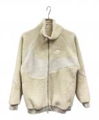 NIKEナイキ）の古着「VM SWOOSH FULL ZIP JACKET　ナイキ　BQ6546-070」｜ホワイト
