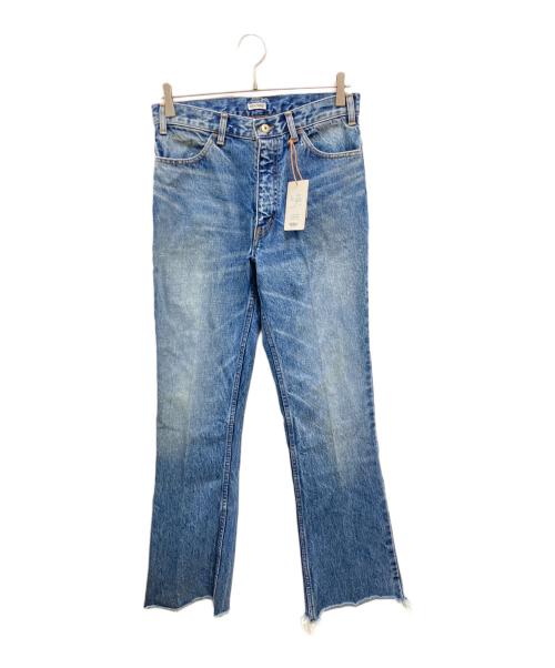 INSCRIRE（アンスクリア）INSCRIRE (アンスクリア) 002 Flare Denim　アンスクリア　ID-PT30B インディゴ サイズ:36の古着・服飾アイテム