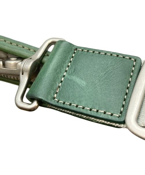 PAUL SMITH（ポールスミス）Paul Smith (ポールスミス) 2WAYブリーフケース/PSR012 ポールスミス/ グレー×グリーンの古着・服飾アイテム