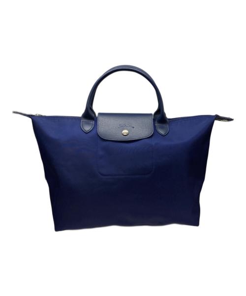 LONGCHAMP（ロンシャン）LONGCHAMP (ロンシャン) ル プリアージュハンドバッグ ネイビーの古着・服飾アイテム