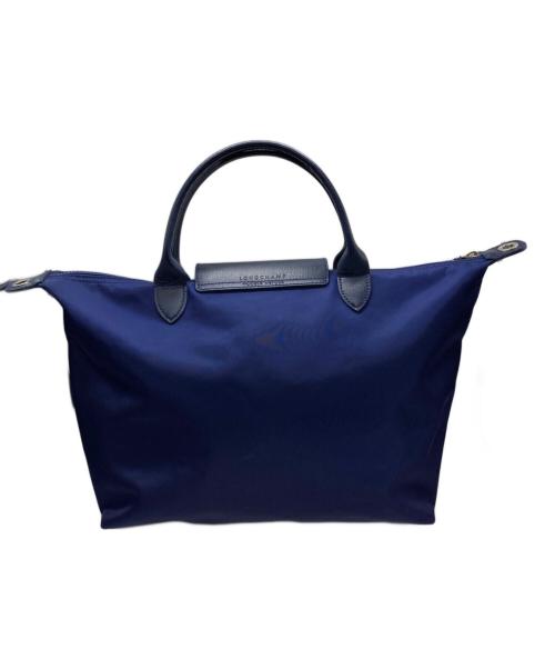 LONGCHAMP（ロンシャン）LONGCHAMP (ロンシャン) ル プリアージュハンドバッグ ネイビーの古着・服飾アイテム