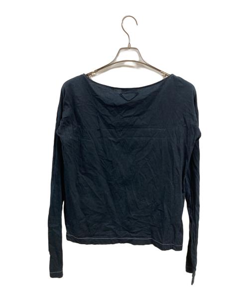 PRADA（プラダ）PRADA (プラダ) ポケットカットソー/プラダ/000ET-Z0250-00002 ネイビー サイズ:Sの古着・服飾アイテム