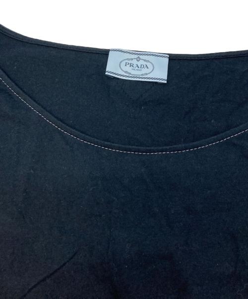 PRADA（プラダ）PRADA (プラダ) ポケットカットソー/プラダ/000ET-Z0250-00002 ネイビー サイズ:Sの古着・服飾アイテム