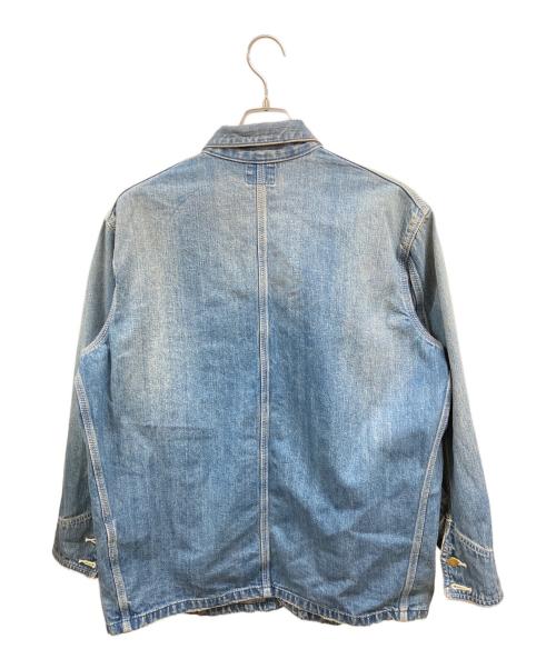 DEUXIEME CLASSE（ドゥーズィエム クラス）Deuxieme Classe (ドゥーズィエム クラス) LEE (リー) 別注11ozジェットデニムカバーオール　ドゥーズィエム クラス　リー　LB9324 インディゴ サイズ:表記なしの古着・服飾アイテム