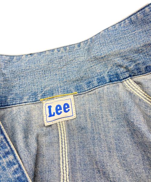DEUXIEME CLASSE（ドゥーズィエム クラス）Deuxieme Classe (ドゥーズィエム クラス) LEE (リー) 別注11ozジェットデニムカバーオール　ドゥーズィエム クラス　リー　LB9324 インディゴ サイズ:表記なしの古着・服飾アイテム