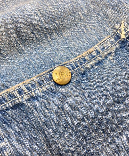 DEUXIEME CLASSE（ドゥーズィエム クラス）Deuxieme Classe (ドゥーズィエム クラス) LEE (リー) 別注11ozジェットデニムカバーオール　ドゥーズィエム クラス　リー　LB9324 インディゴ サイズ:表記なしの古着・服飾アイテム