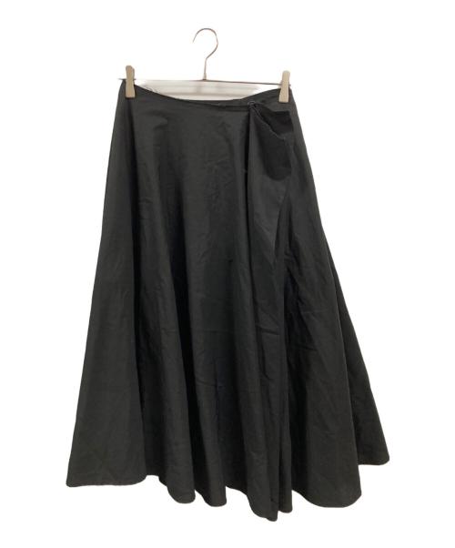Yohji Yamamoto collections（ヨウジヤマモトコレクションズ）Yohji Yamamoto collections (ヨウジヤマモトコレクションズ) COTTON TWILL REVERSIBLE SKIRT　ヨウジヤマモトコレクションズ　FP-S62-003 ブラック サイズ:1の古着・服飾アイテム