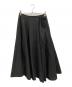 Yohji Yamamoto collections（ヨウジヤマモトコレクションズ）の古着「COTTON TWILL REVERSIBLE SKIRT　ヨウジヤマモトコレクションズ　FP-S62-003」｜ブラック